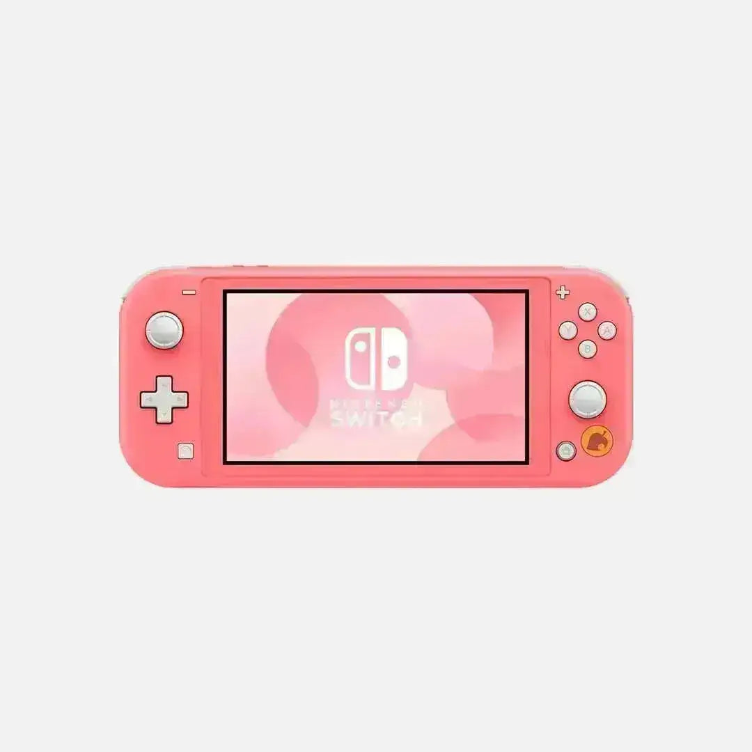 Nintendo Switch Lite Coral - Animal Crossing - Shop Mundo Digital
