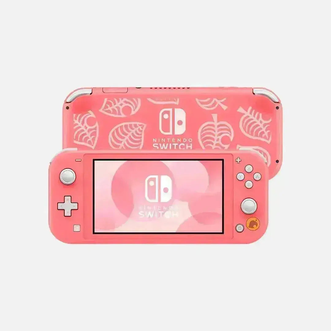 Nintendo Switch Lite Coral - Animal Crossing - Shop Mundo Digital
