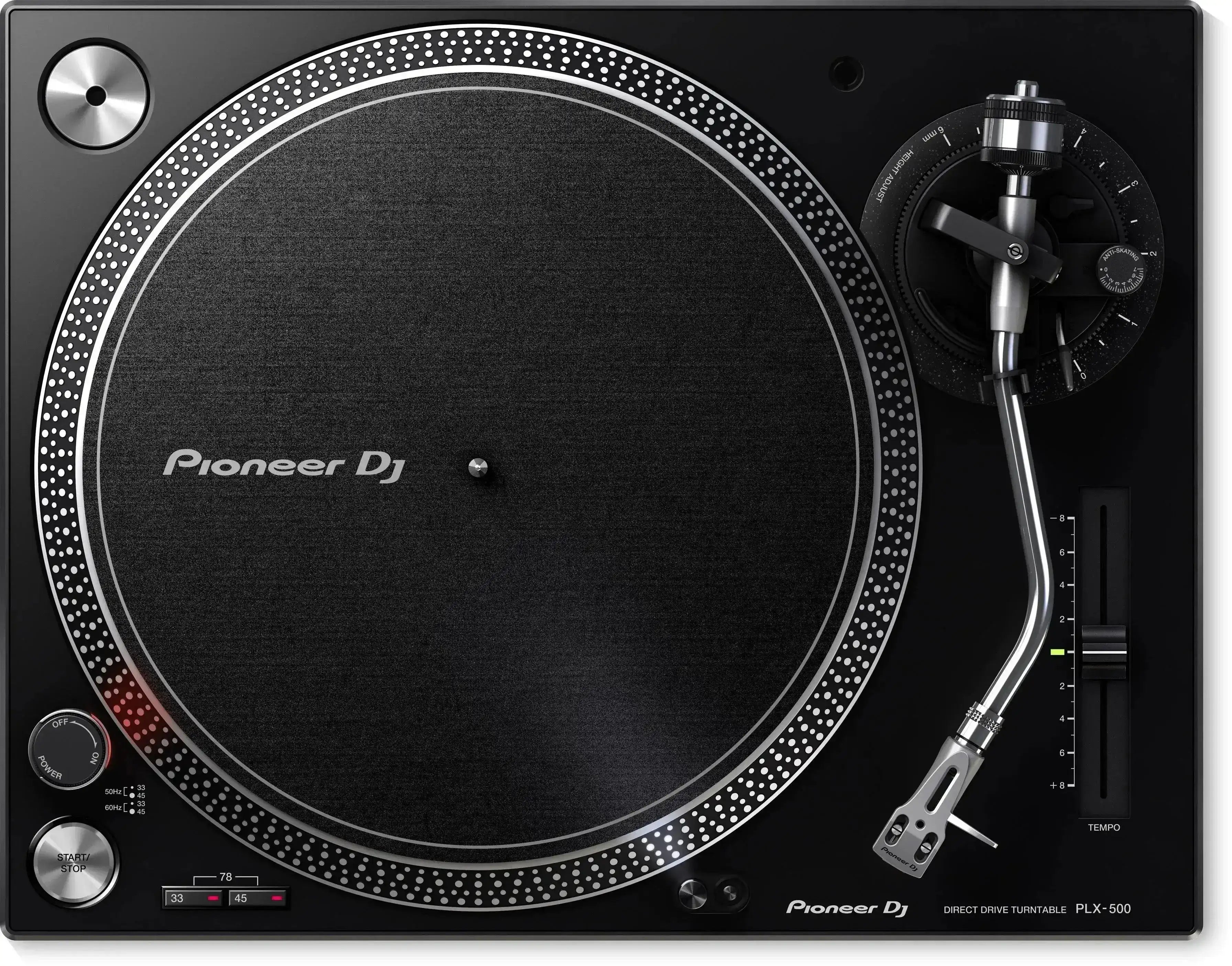 Toca Discos Profissional Pioneer PLX 500 Preto