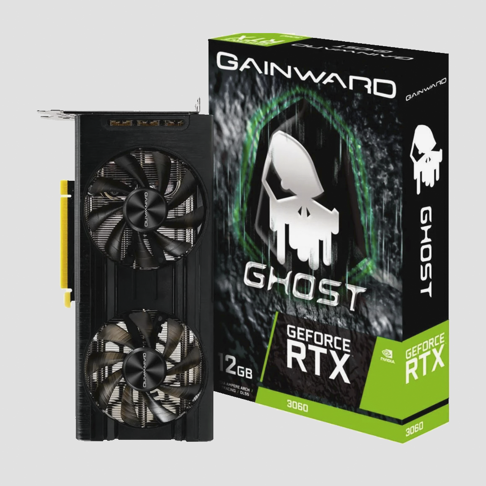 Placa De Vídeo RTX 3060 Geforce Nvidia Gainward Ghost 12 GB