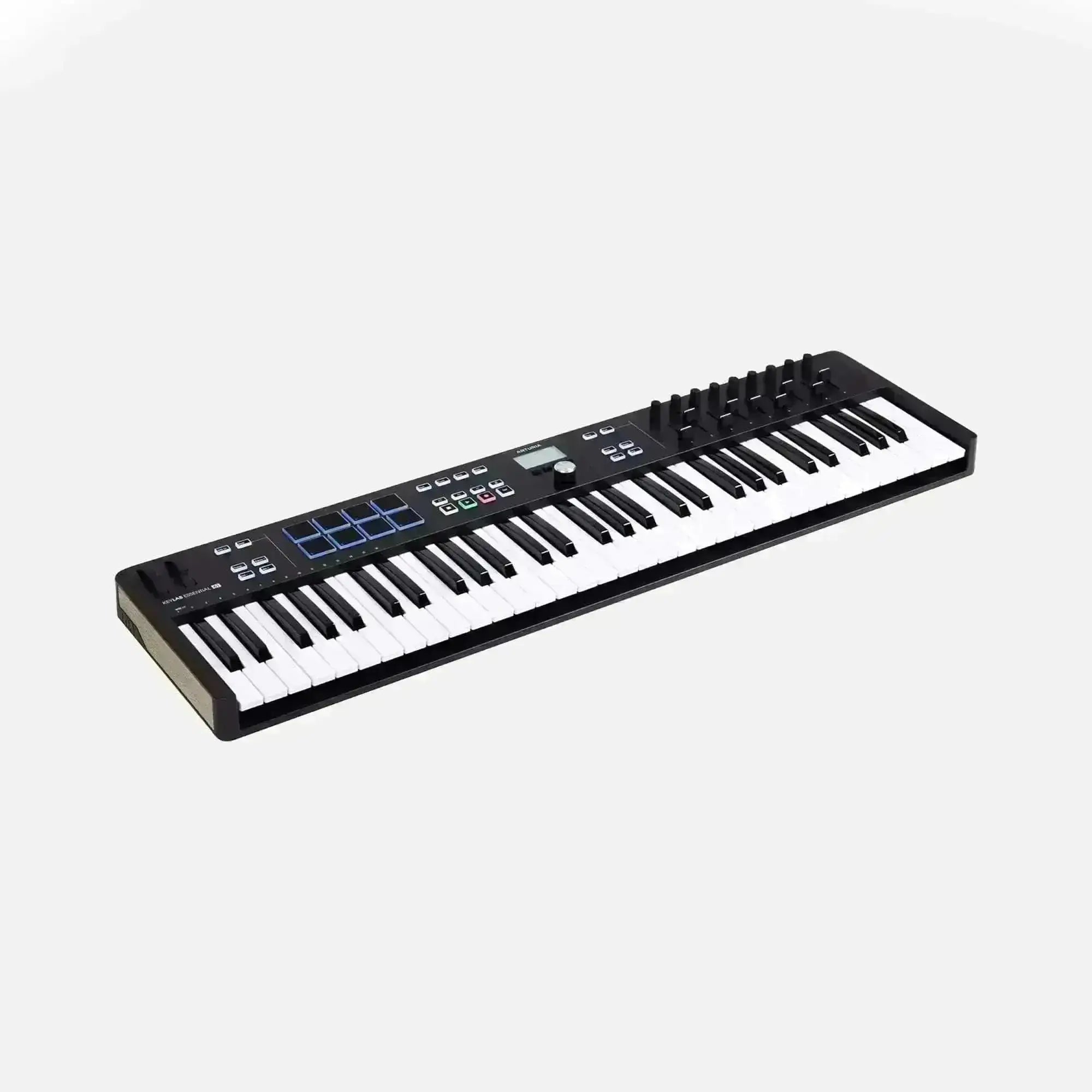 Arturia Teclado Controlador Keylab Essential 61 MK3 Preto - Shop Mundo Digital