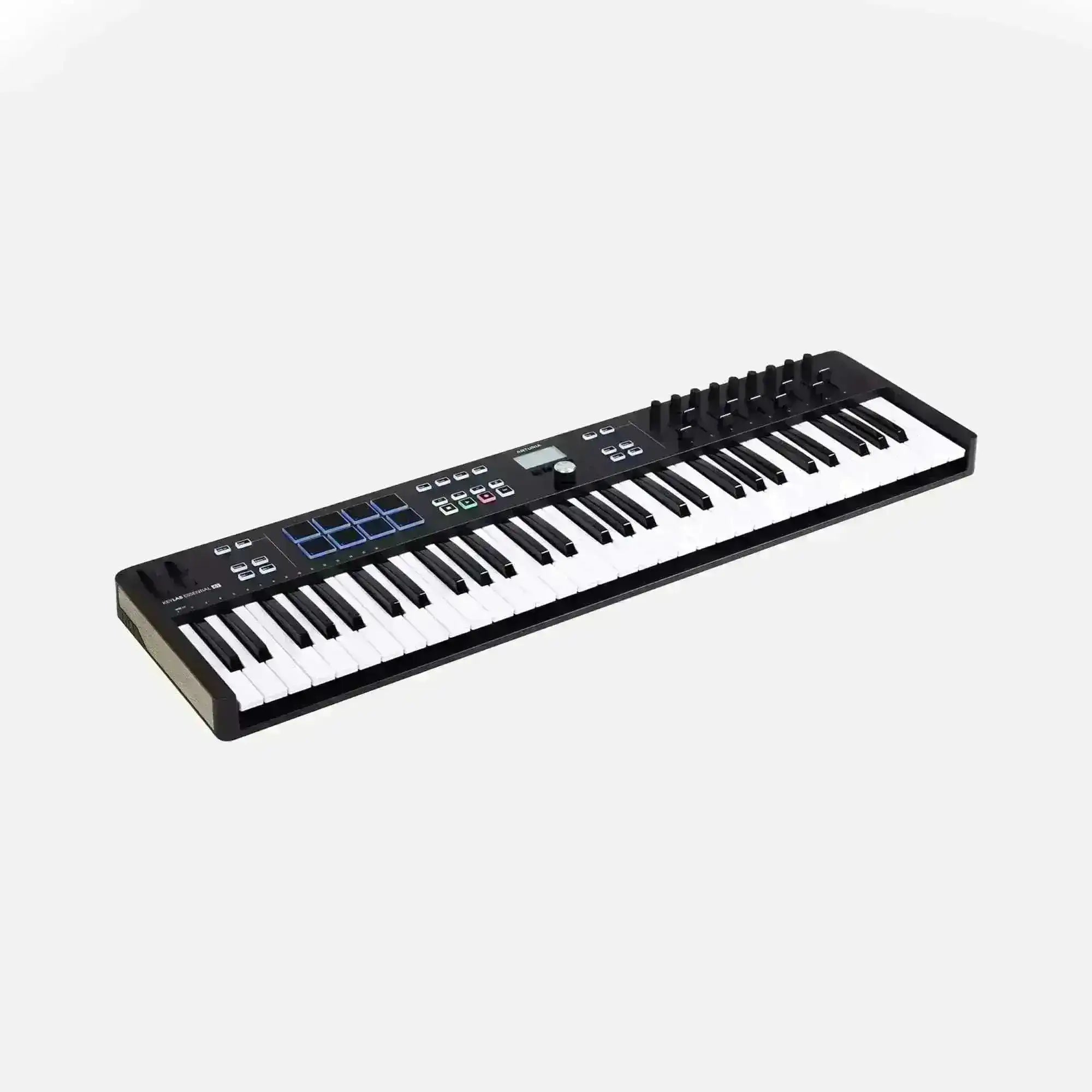 Arturia Teclado Controlador Keylab Essential 61 MK3 Preto - Shop Mundo Digital