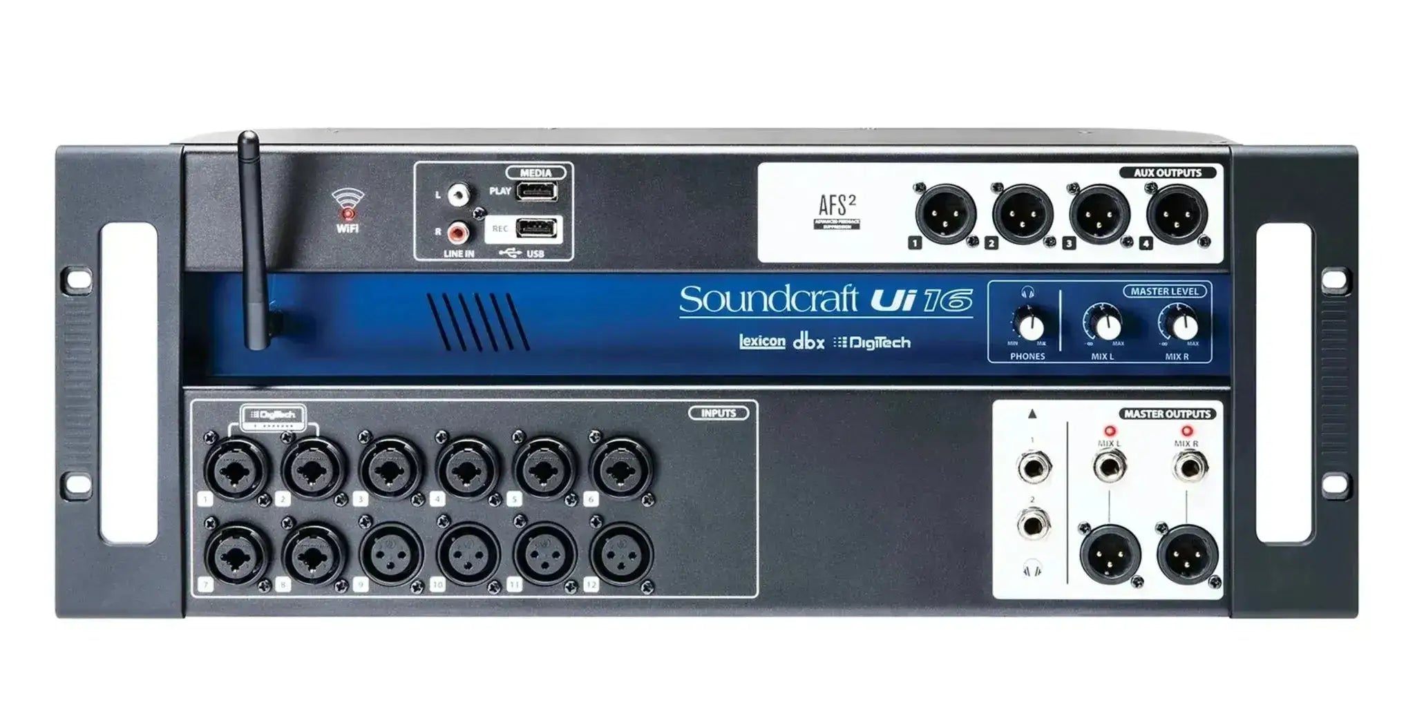 Mesa de Som Digital Soundcraft UI16R