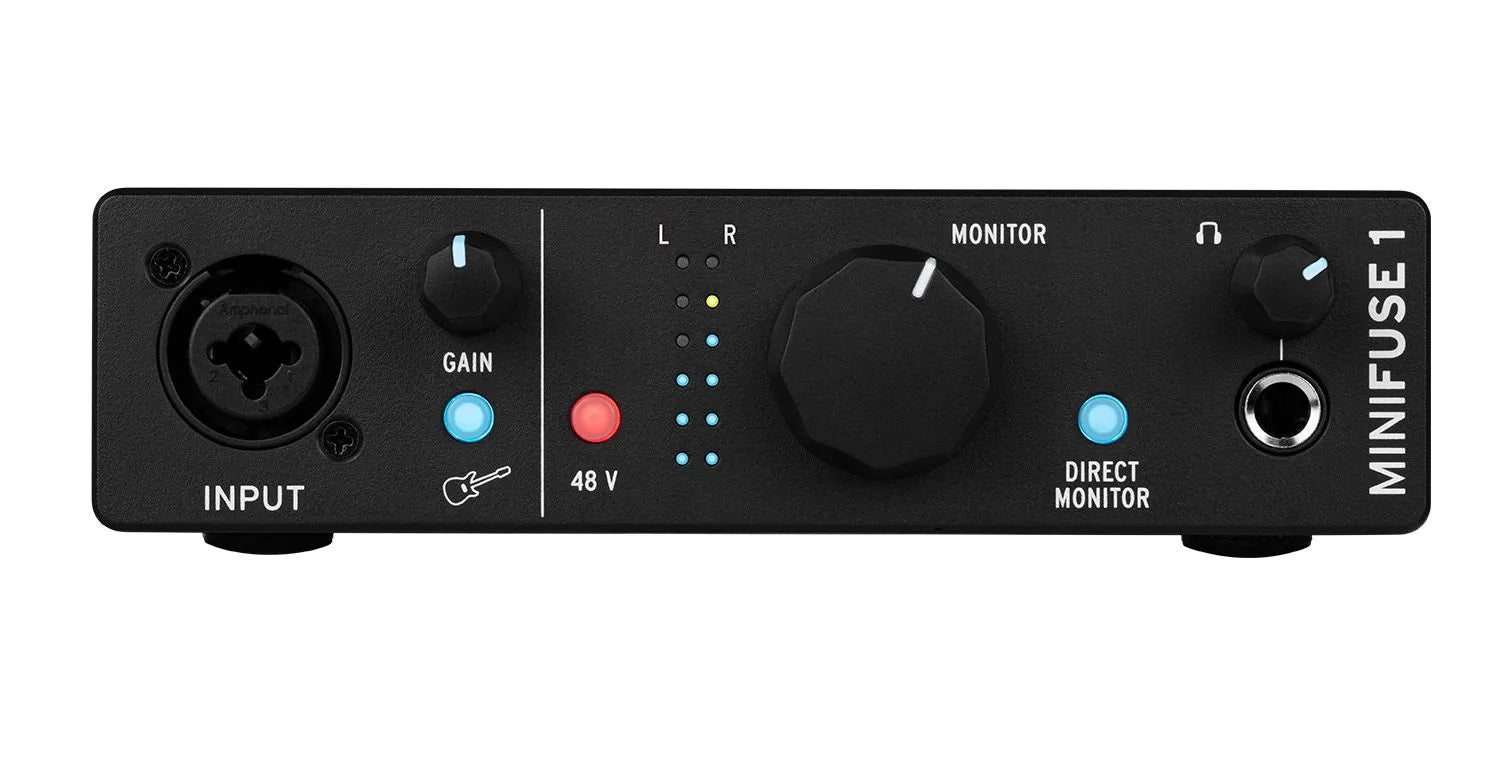 Interface de Audio Arturia Minifuse 1 Preta