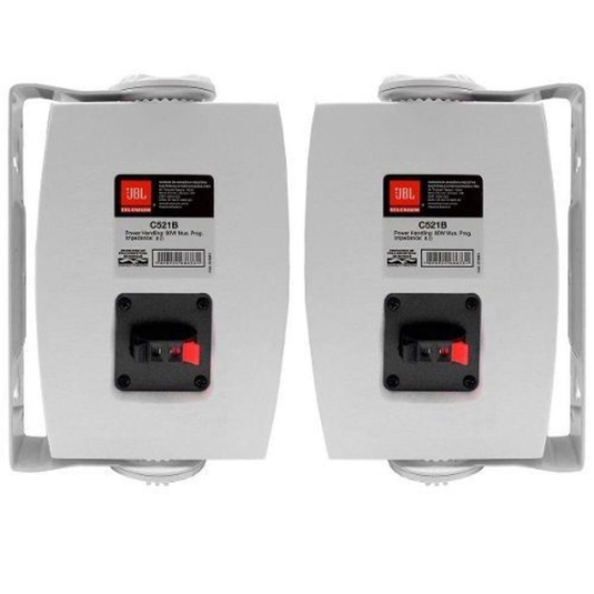 Caixa Ambiente Passiva 5" JBL C521B (Par)