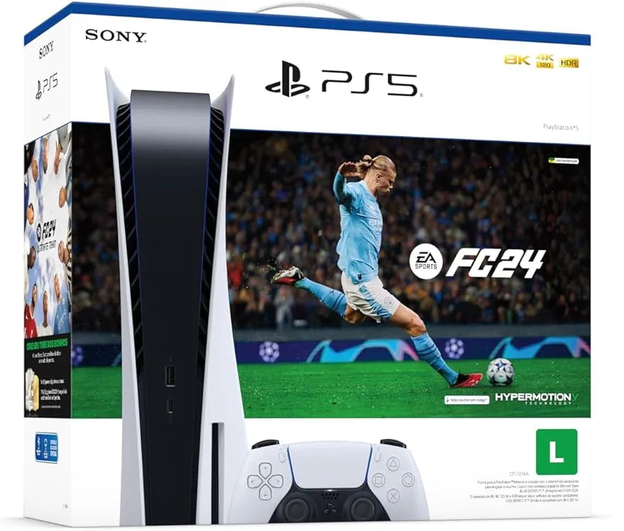 Console Playstation 5 Midia Fisica Bundle EA FC 24
