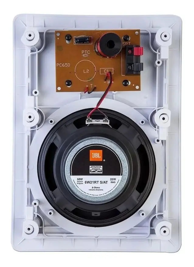 Arandela 2 Vias 6" JBL 6W21RT Retangular 25W RMS (Par)