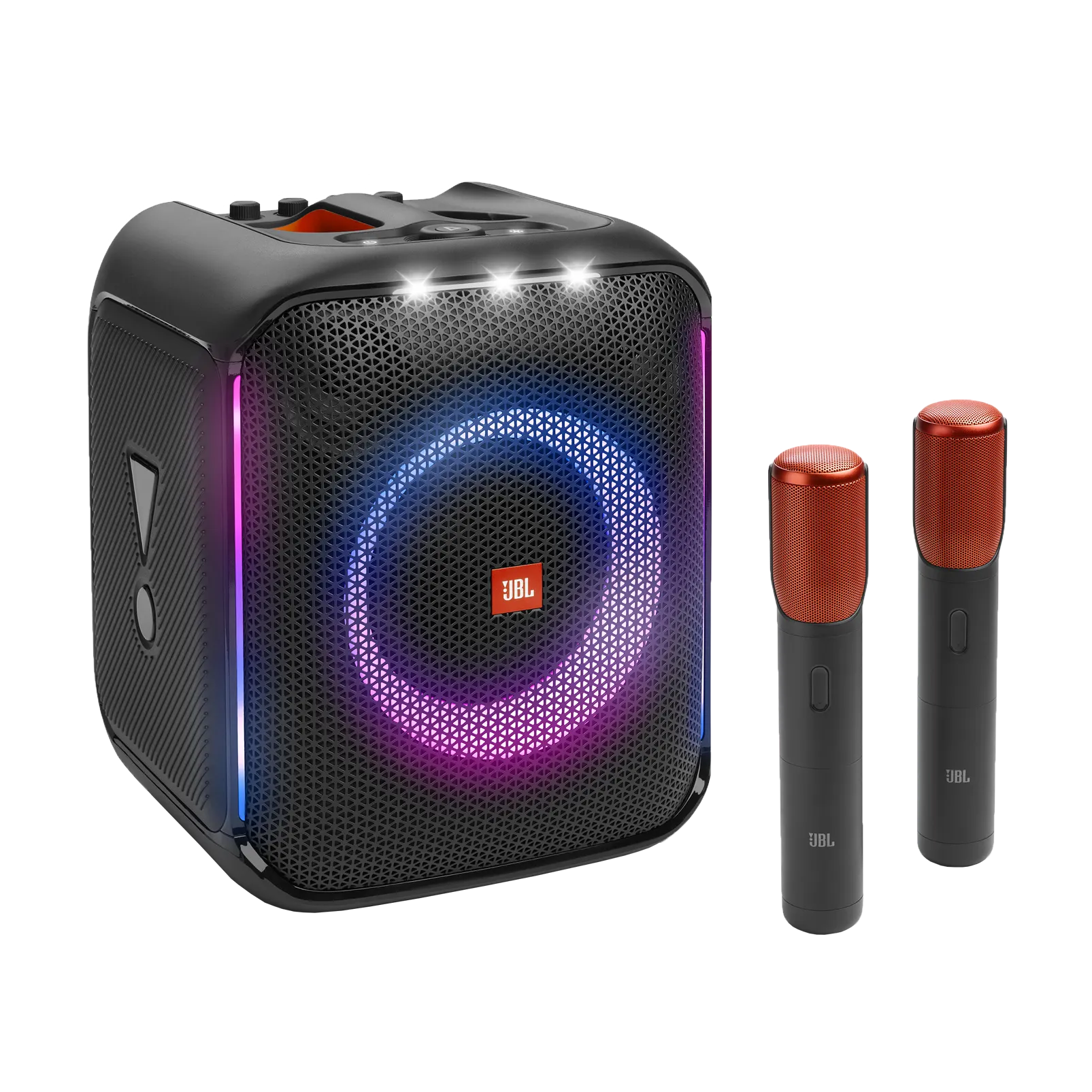 Caixa de Som JBL PartyBox Encore com 2 Microfones sem Fio