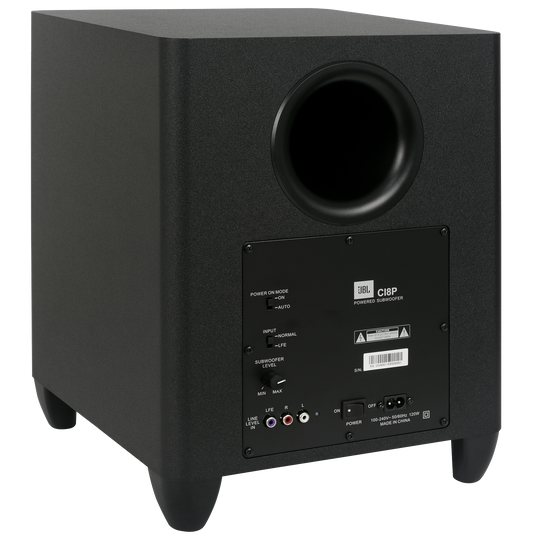 Subwoofer Ativo 8" JBL CI8P 100W RMS