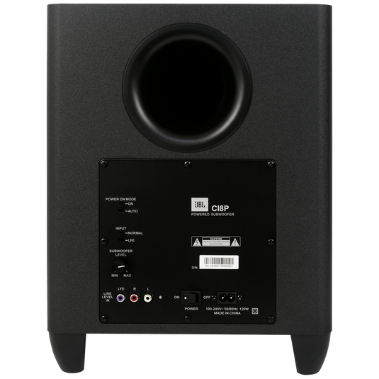 Subwoofer Ativo 8" JBL CI8P 100W RMS