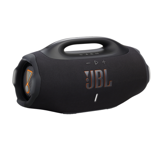 Caixa de Som Bluetooth JBL Boombox 4 Preta a Prova D'agua, 200W RMS e 34h de Reprodução - Lançamento