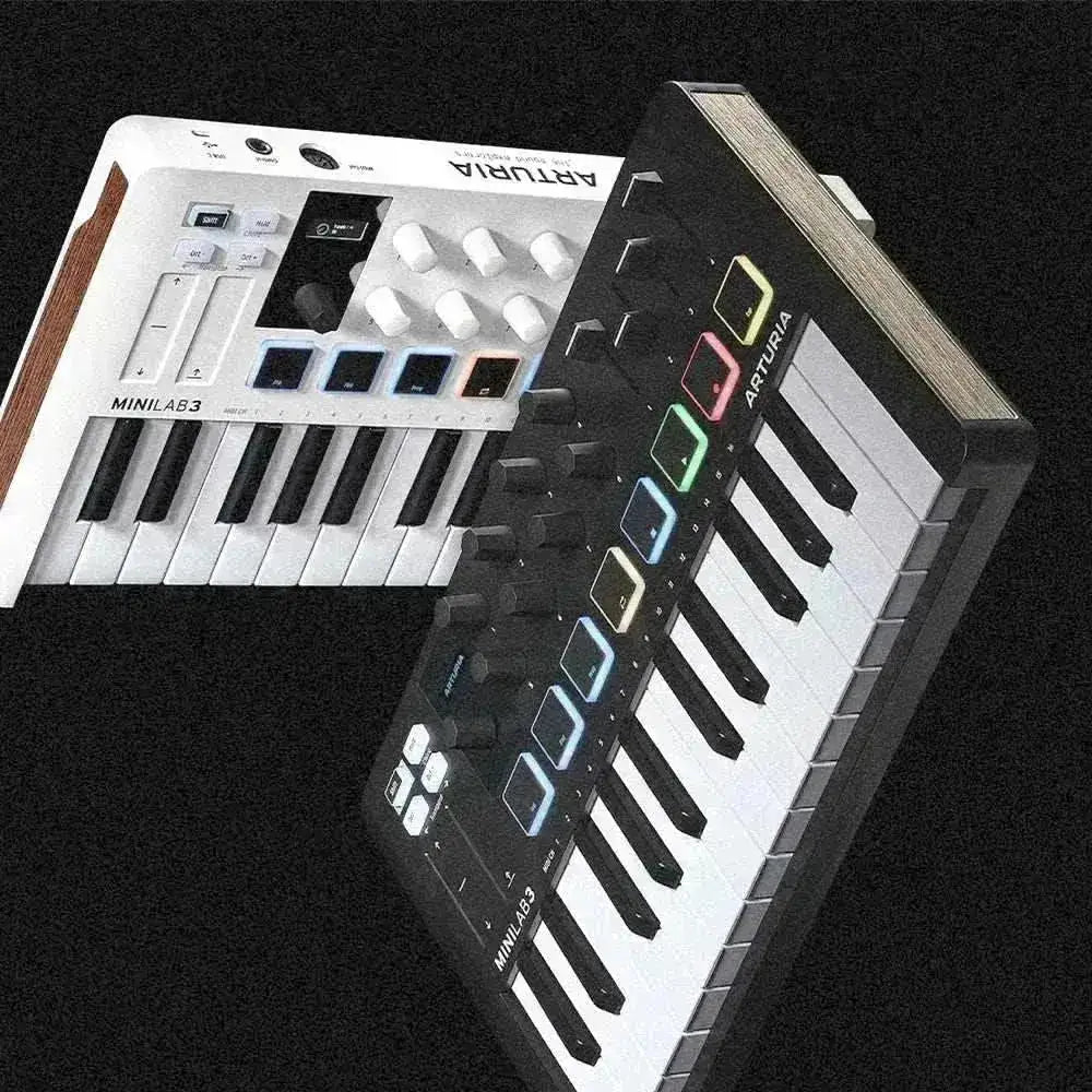 Teclado Controlador Arturia Minilab 3 White Teclado Controlador Arturia Minilab 3 White