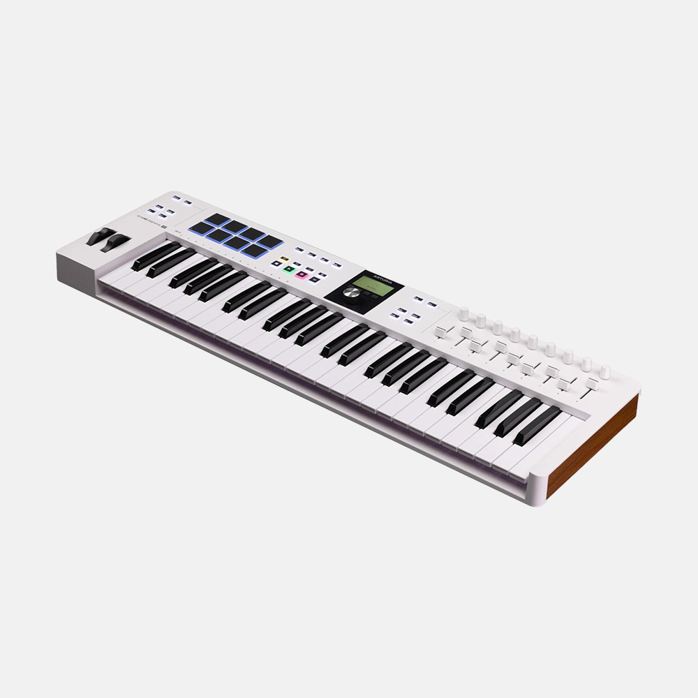 Teclado MIDI Arturia Keylab Essential 49 MK3 Branco