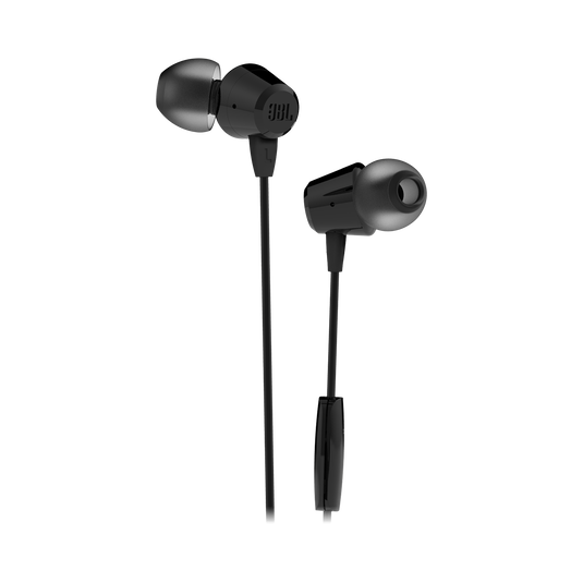 Fones de Ouvido com Microfone e Fio JBL C50HI Cor Preto