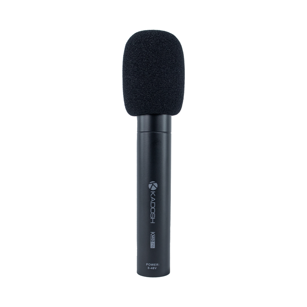 Kit Microfone Para Bateria Com 7 Peças Kadosh KMD 207 - Preto