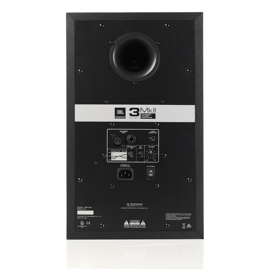 Monitor De Referencia Estúdio Ativo JBL 308P MKII Bivolt Cor Preto