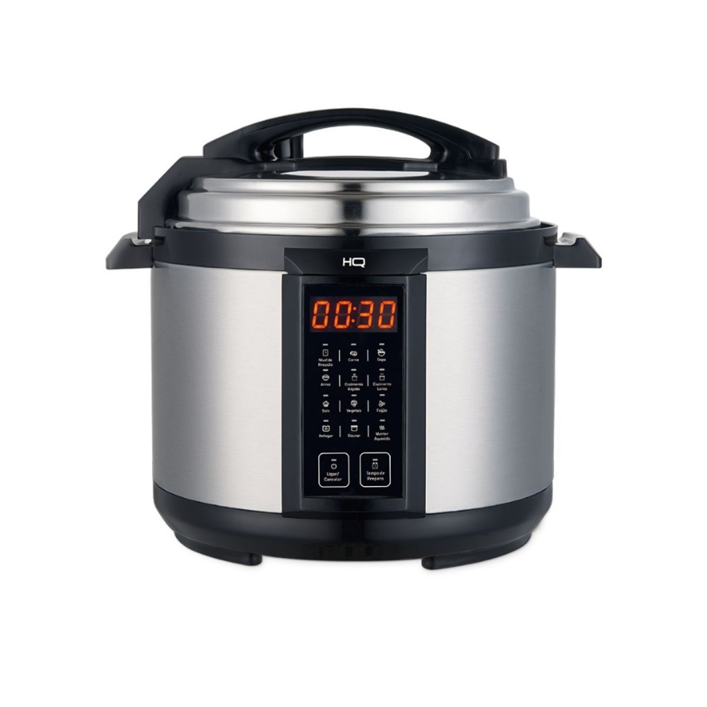 Panela de Pressão Elétrica Multifuncional HQ 6 Litros Inox HQ-Y6M2I - 110/127V