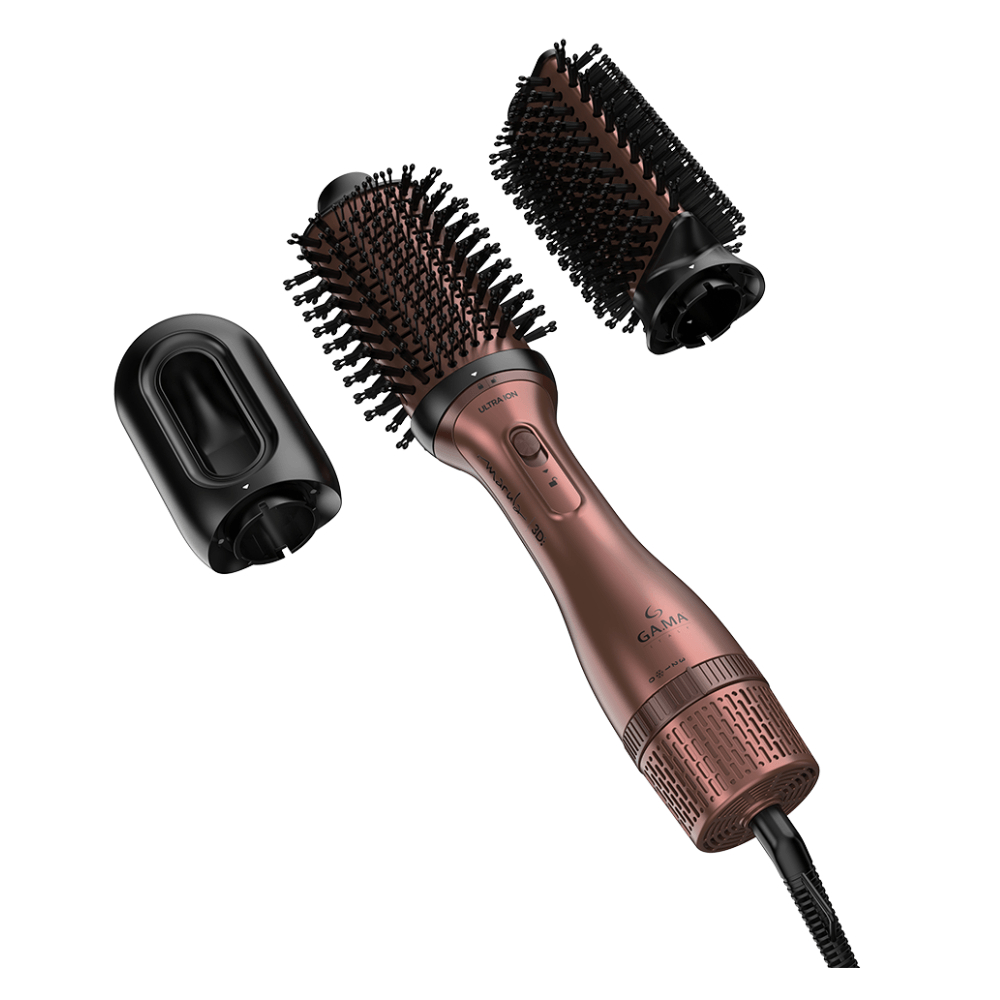 Escova Secadora Ga.ma Italy 3 Cabeças Marula 3D Bivolt