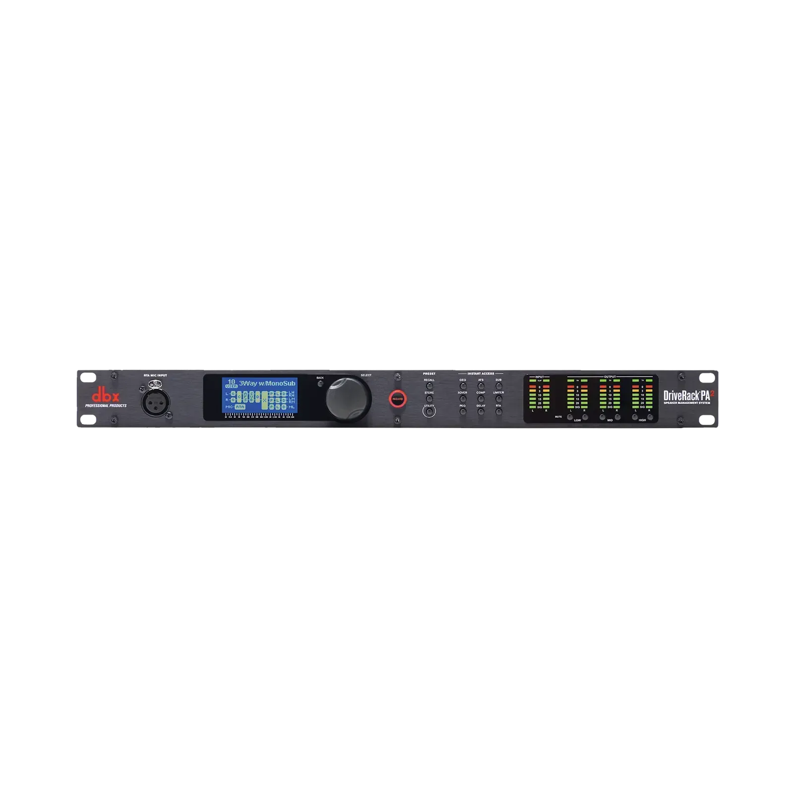 Processador DriveRack PA2 220V Preto DBX