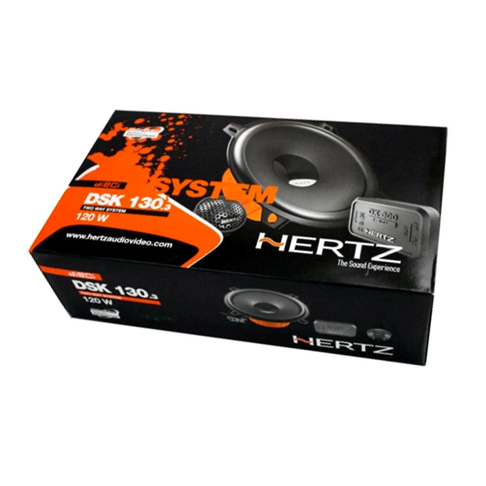 Alto Falante Kit 2 Vias Hertz 5 Pol Dsk130.3 120 WRMS