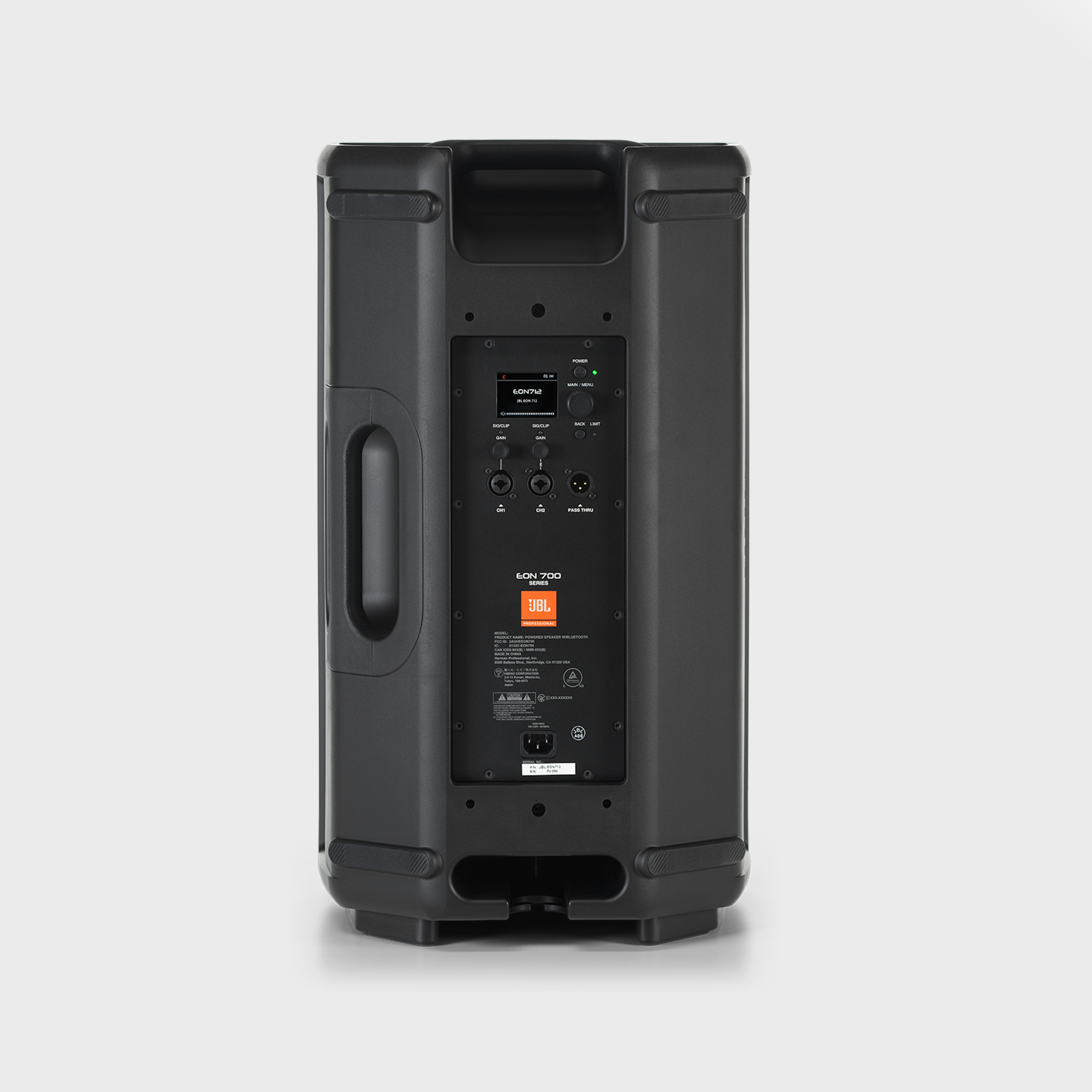 Caixa Ativa Portátil Jbl Eon712 1300w Bivolt Bluetooth Cor Preto