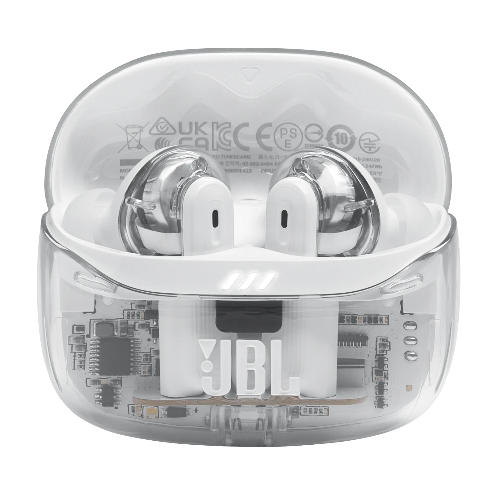 Fone de Ouvido JBL Tune Beam 2 Ghost