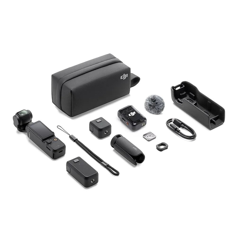Câmera de Vlog DJI Osmo Pocket 3 CMOS de 1" 4K Até 120 fps