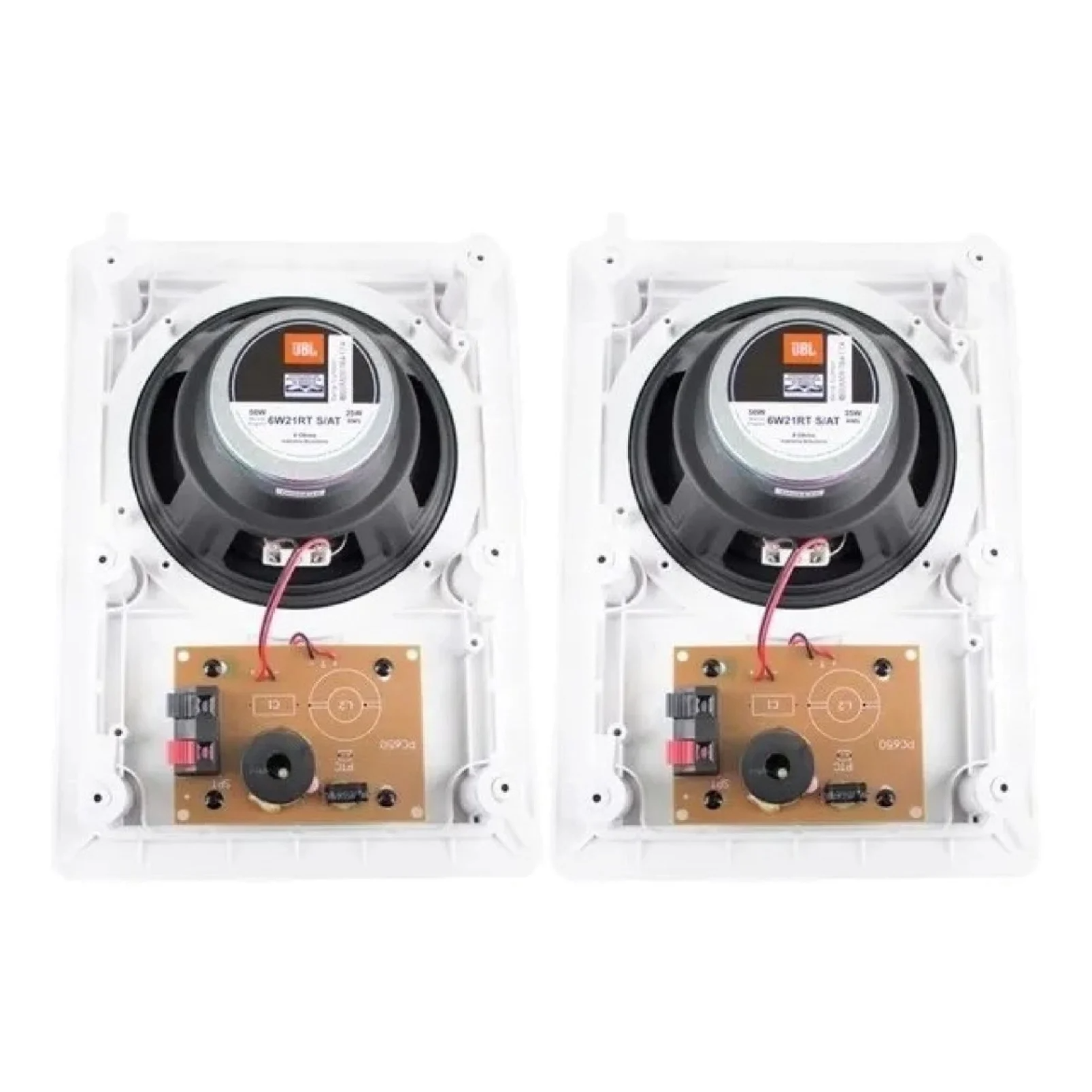 Arandela 2 Vias 6" JBL - 6W21RT Retangular 25W RMS (Par)