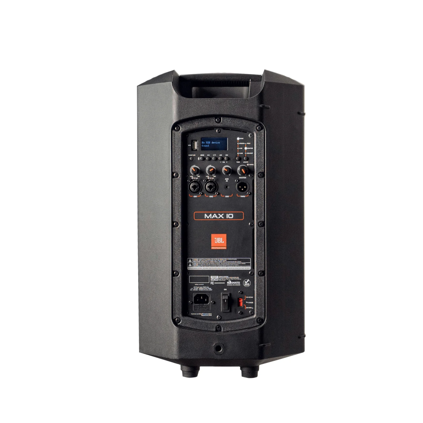 Caixa Ativa 10" JBL - MAX 10 250W RMS