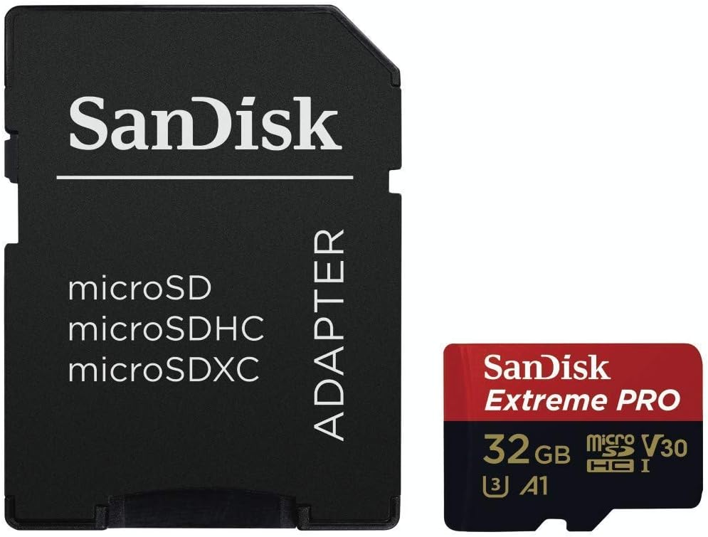 Cartão de Memoria MicroSDHC V30 SanDisk Extreme Pro 32GB