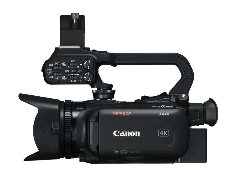 Câmera Filmadora Profissional Canon XA40 UHD 4K