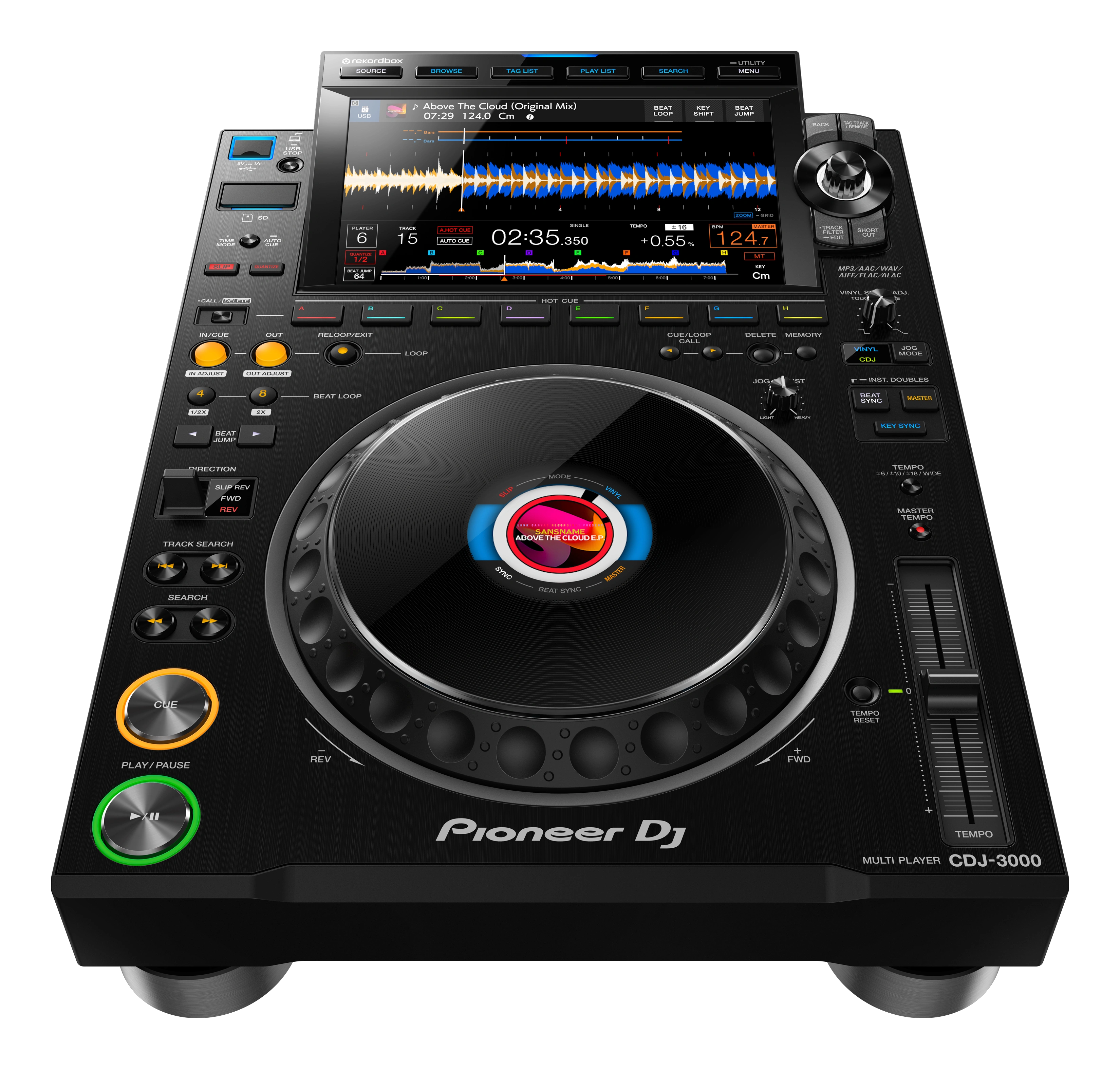 Player Multimídia Pioneer DJ CDJ-3000