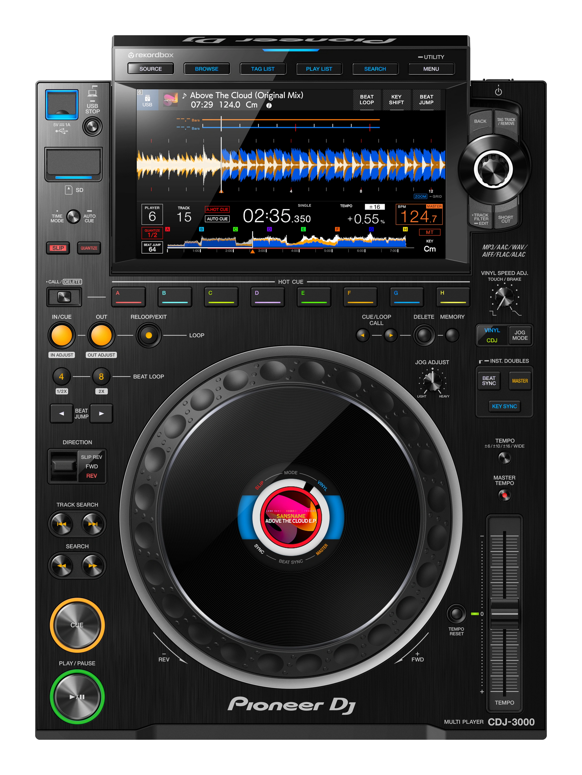 Pioneer DJ CDJ-3000 マルチプレーヤー Player Multimídia Pioneer DJ CDJ-3000