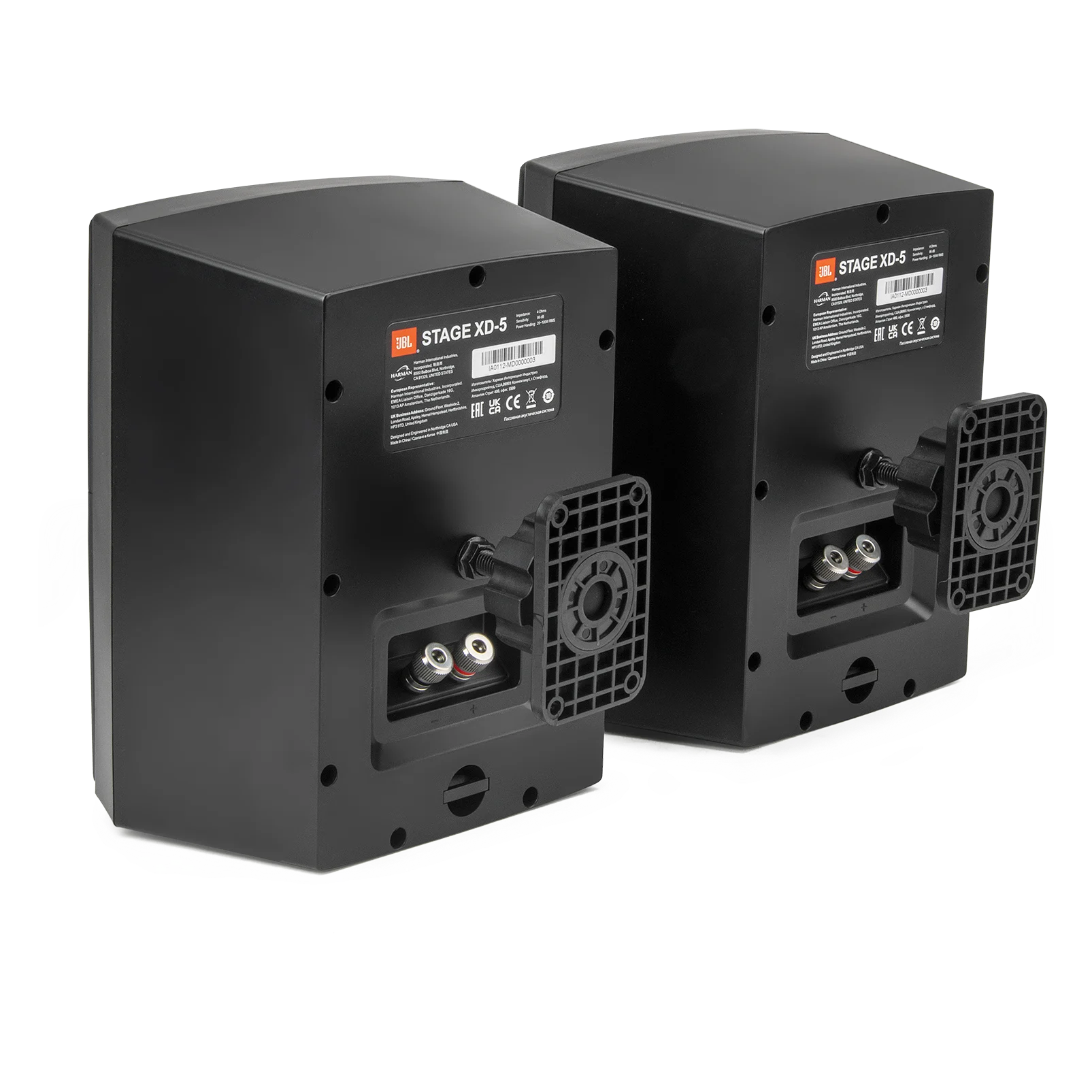 Caixa Ambiente Passiva 5" JBL Stage - XD5 Preto (Par)