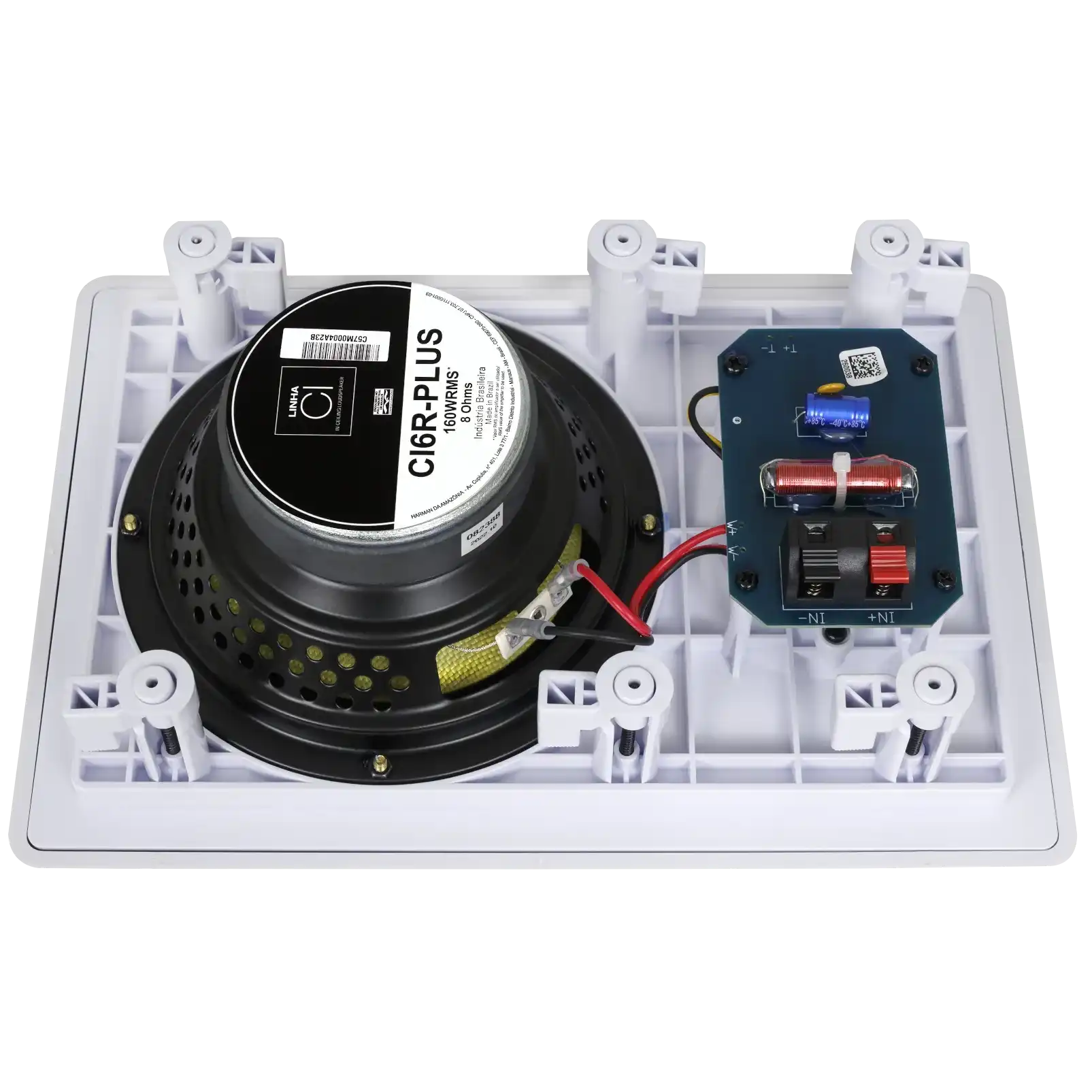 Arandela 6,5" JBL - CI6R Plus Retangular 160W RMS