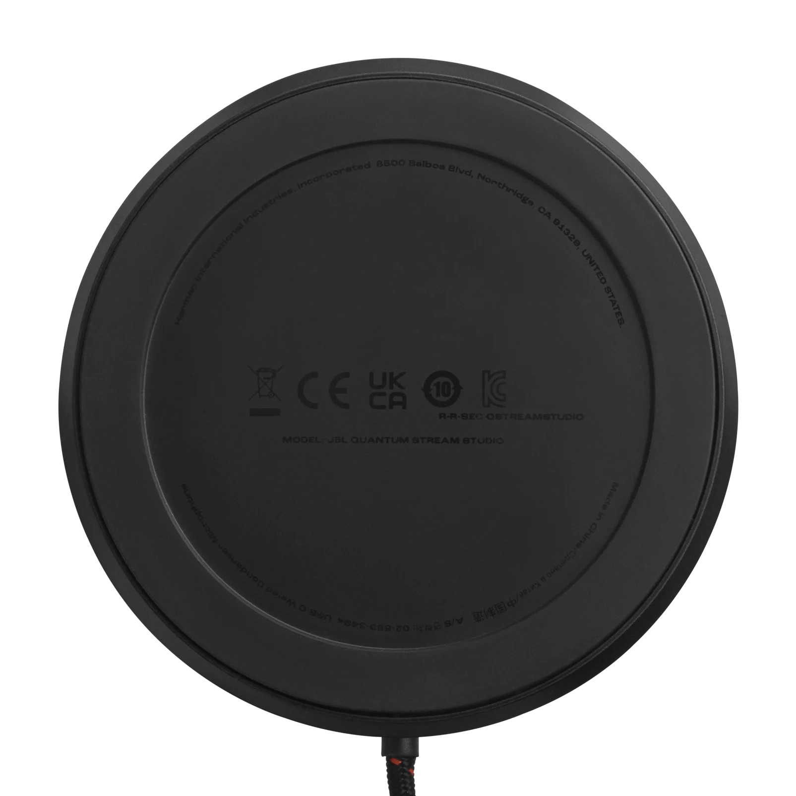Microfone JBL Quantum Stream Studio
