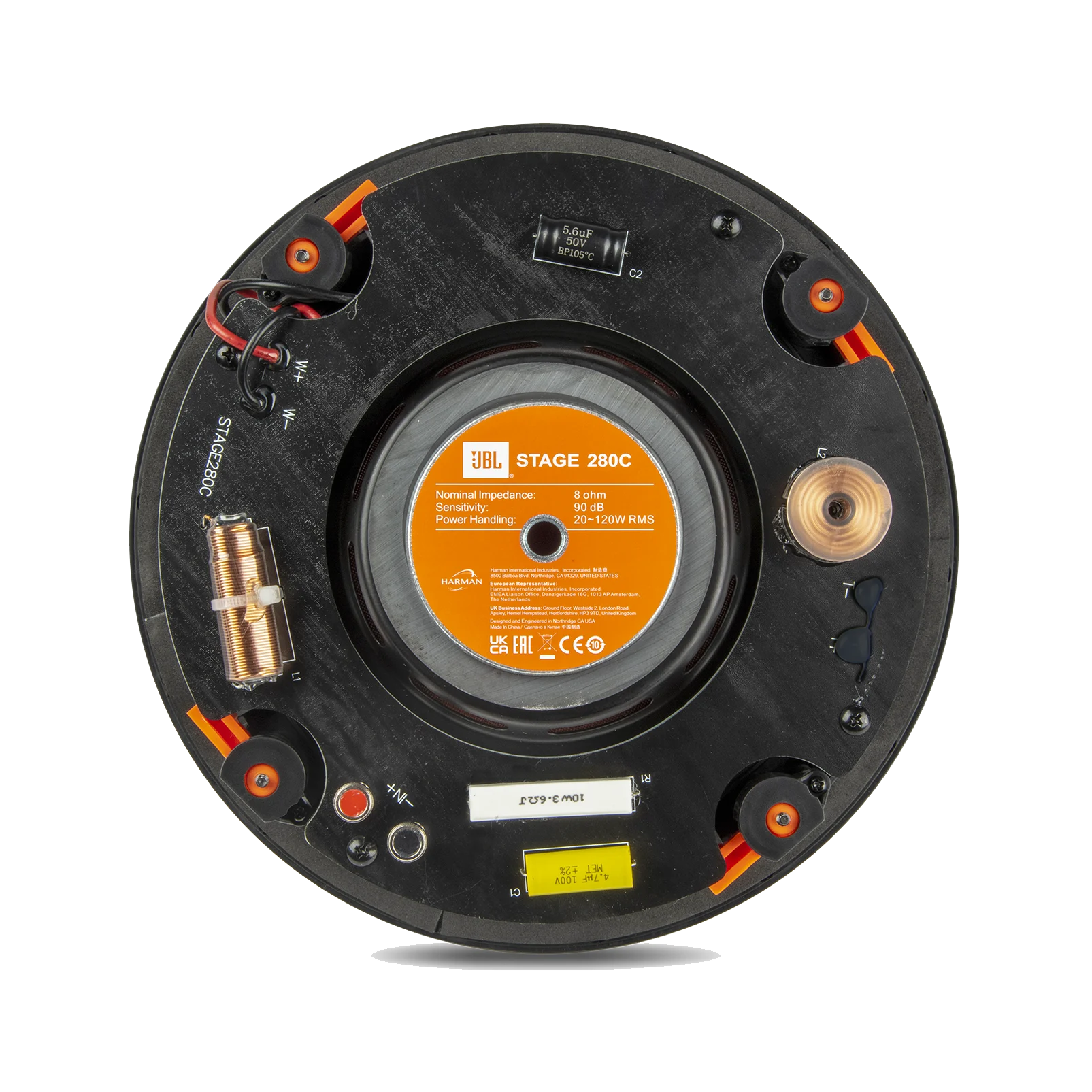 Arandela 8" JBL Stage - 280C Redonda 120W RMS