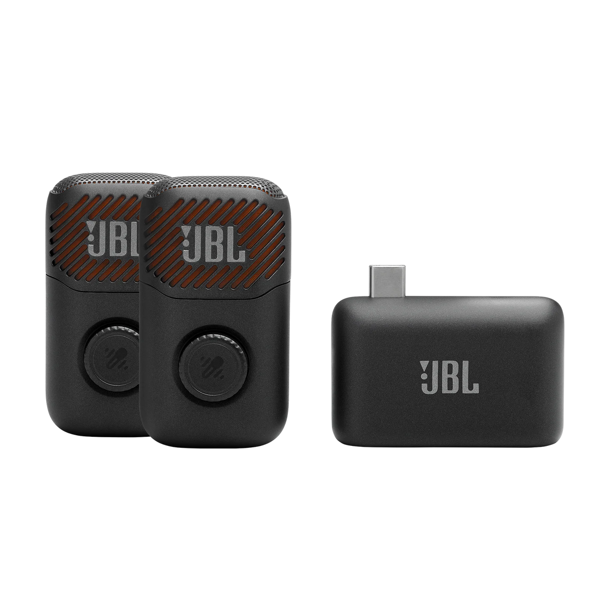 Microfone Sem Fio JBL EasySing Mic Mini Duo com IA e Remoção Vocal