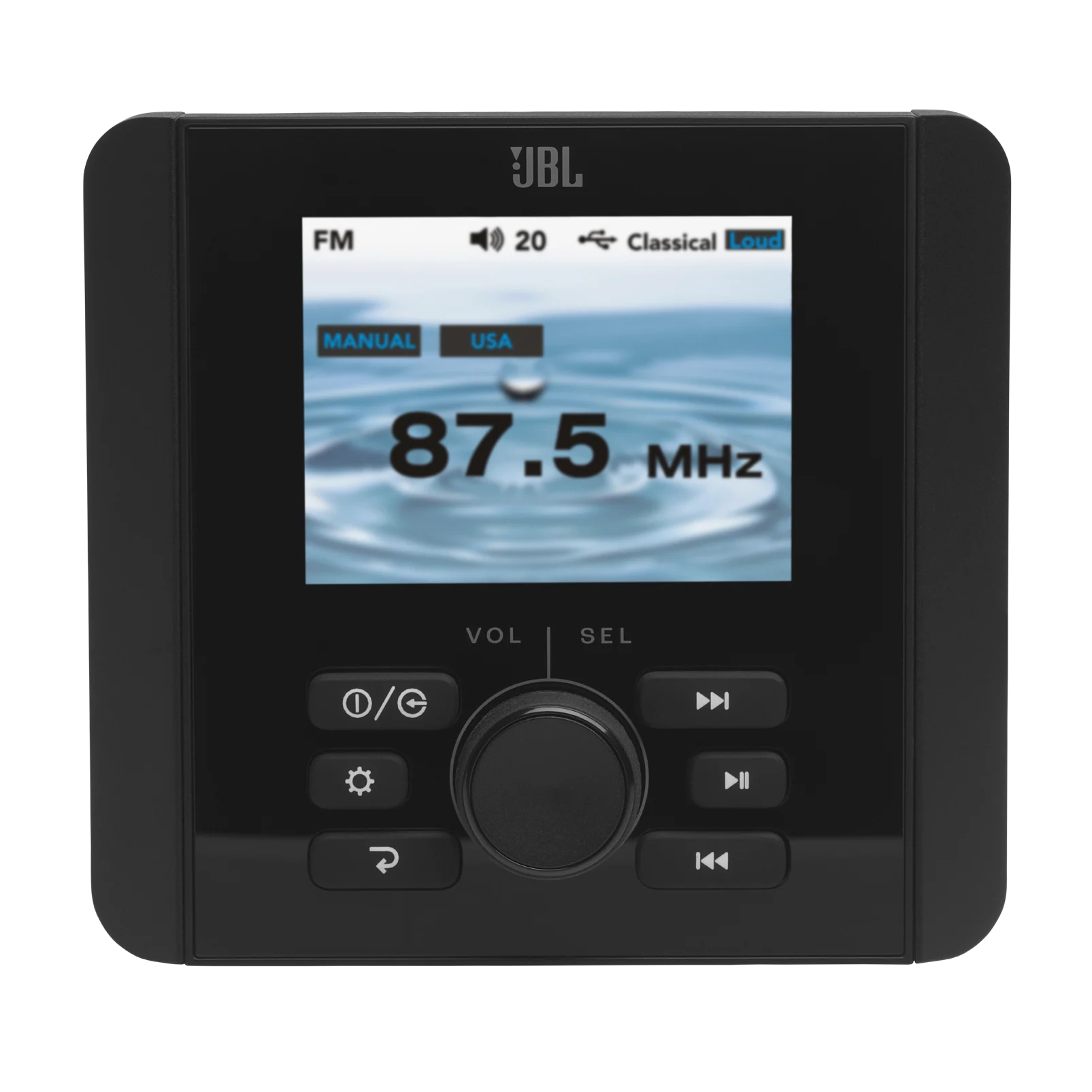 Radio Marítimo 2,8” JBL Marine - JAM5000N Bluetooth