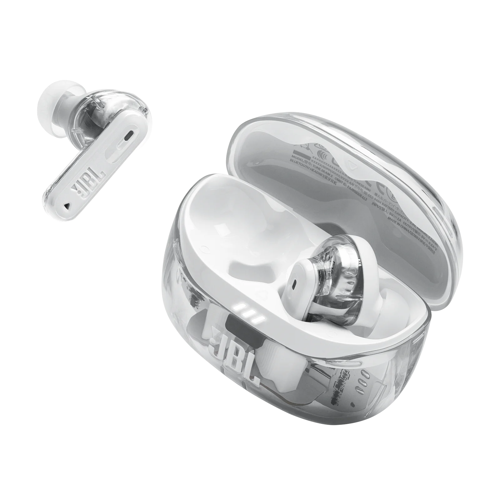 Fone de Ouvido JBL Tune Beam 2 Ghost