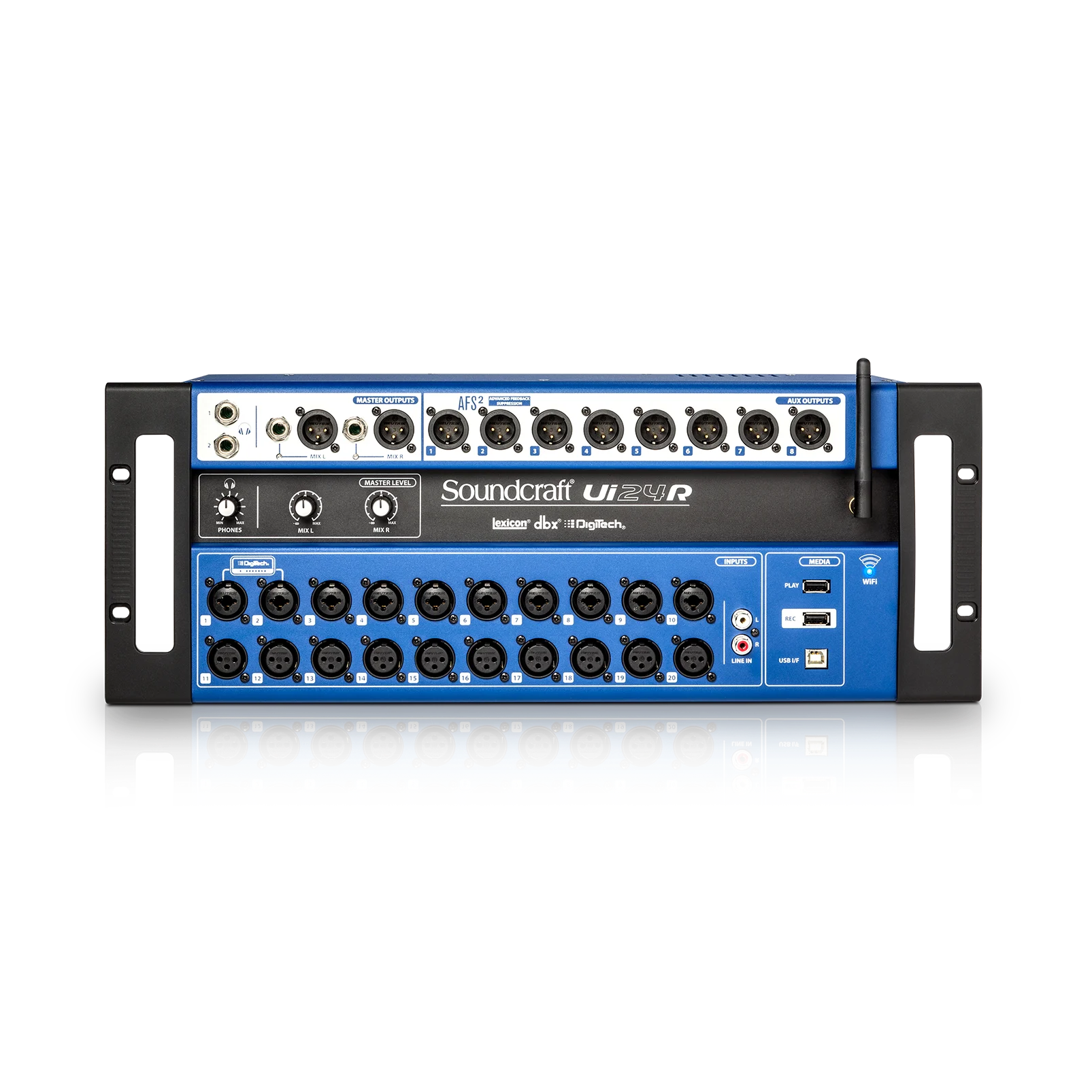 Mesa de Som Digital 24 Canais Souncraft Ui-24R