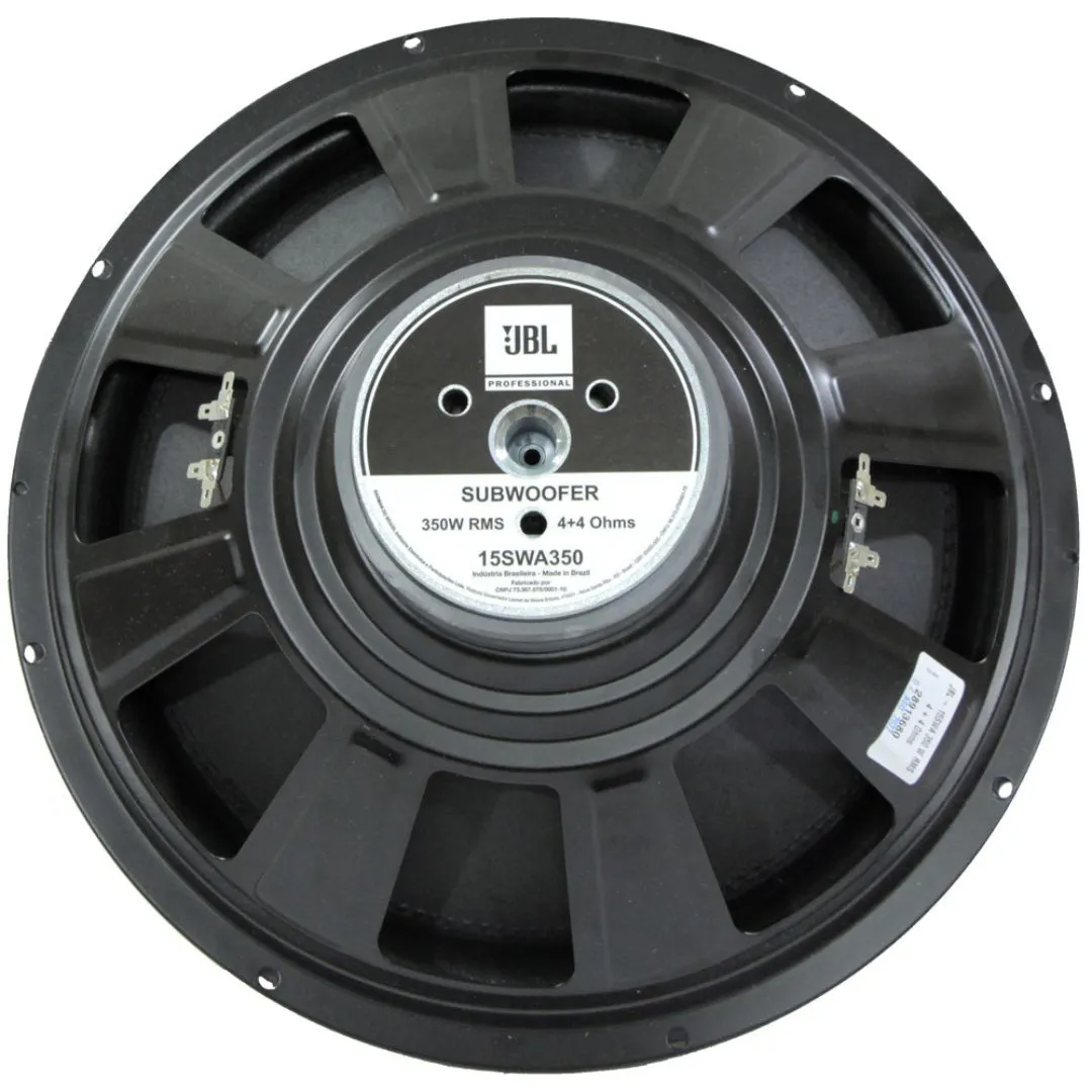 Subwoofer 15" JBL - 15SWA350 4+4 350W RMS