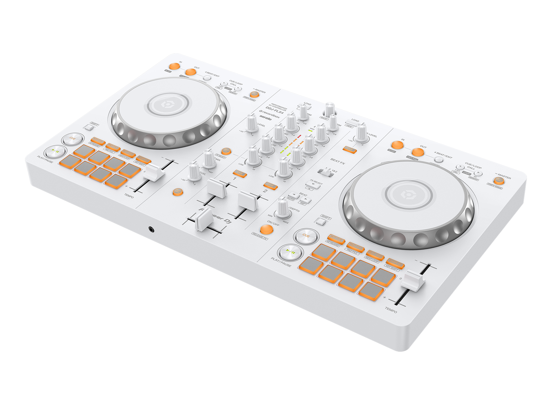Controladora DJ Pioneer DJ DDJ-FLX4 Branco