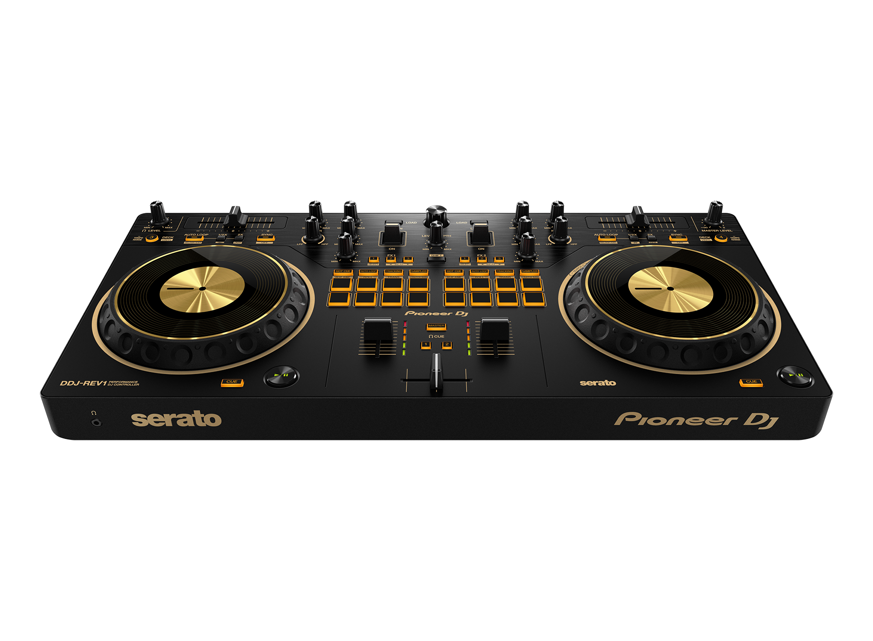 Controladora DJ Pioneer DJ DDJ-REV1 Dourado