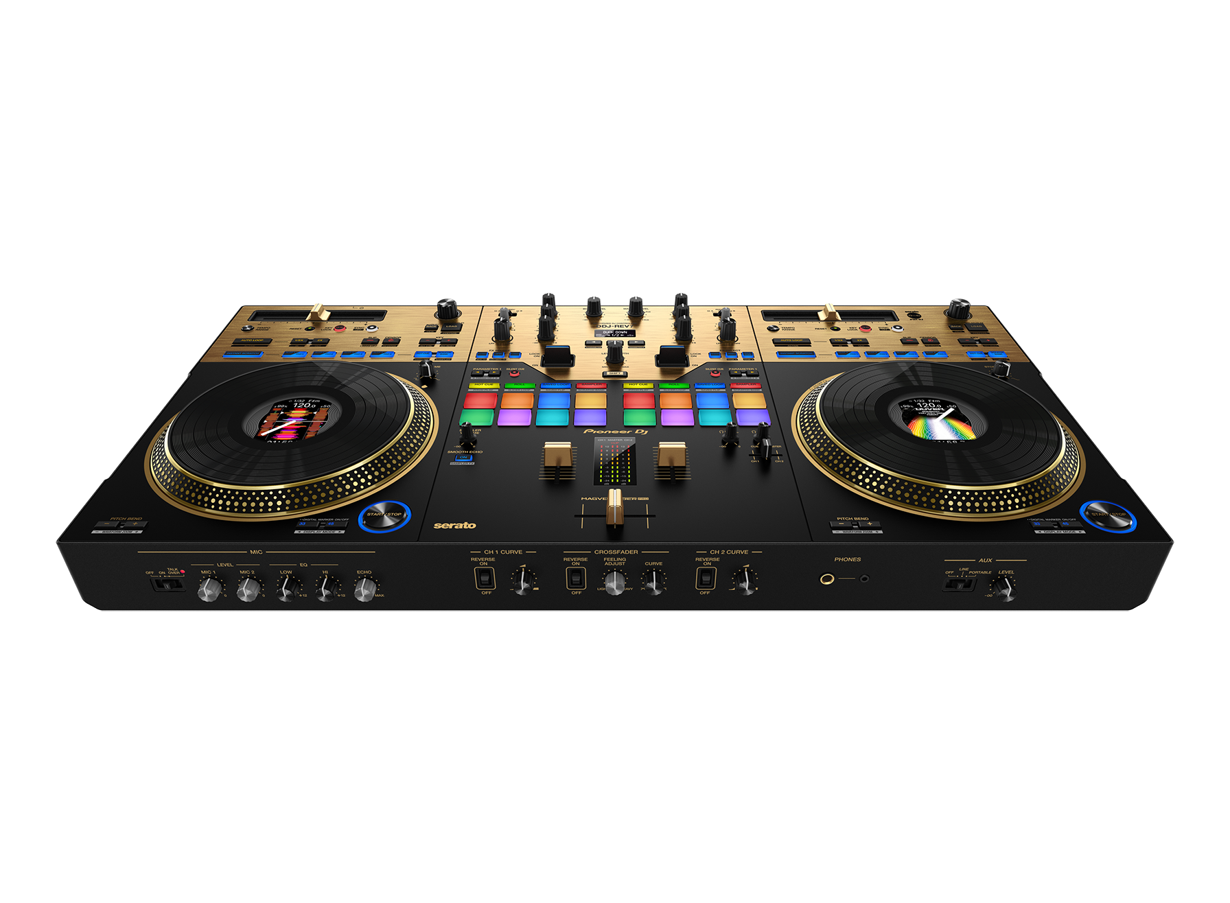 Controladora DJ Pioneer DJ DDJ-REV7 Dourado