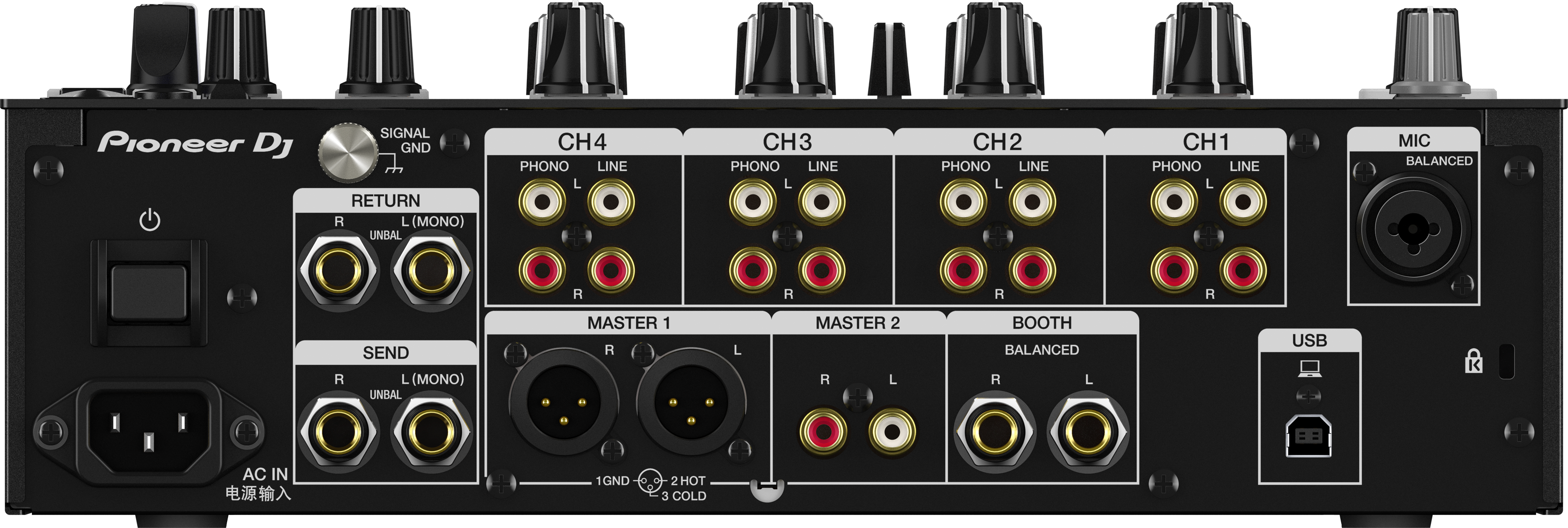 Mesa Mixer para DJ Pioneer DJ DJM-750MK2