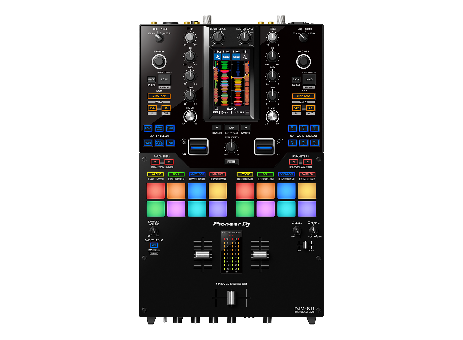 Mesa Mixer para DJ Pioneer DJ DJM-S11