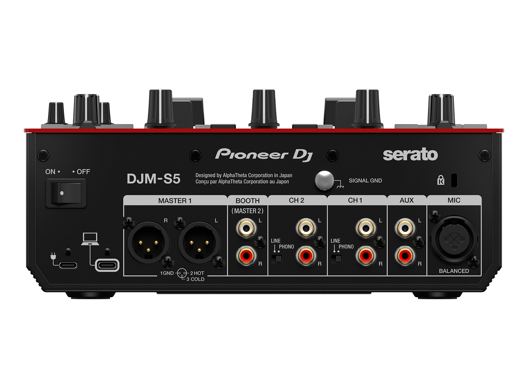 Mesa Mixer para DJ Pioneer DJ DJM-S5