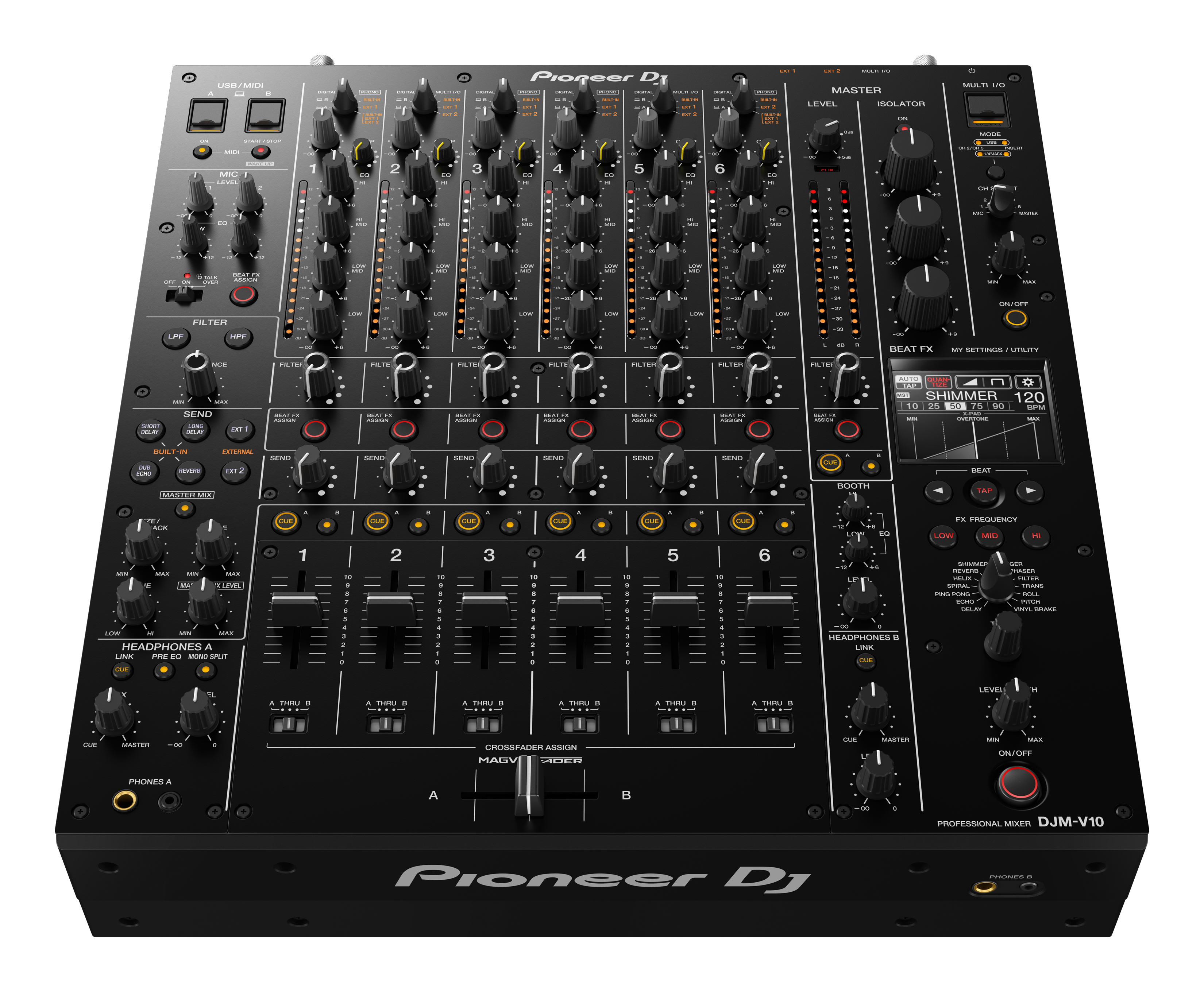 Mesa Mixer para DJ Pioneer DJ DJM-V10