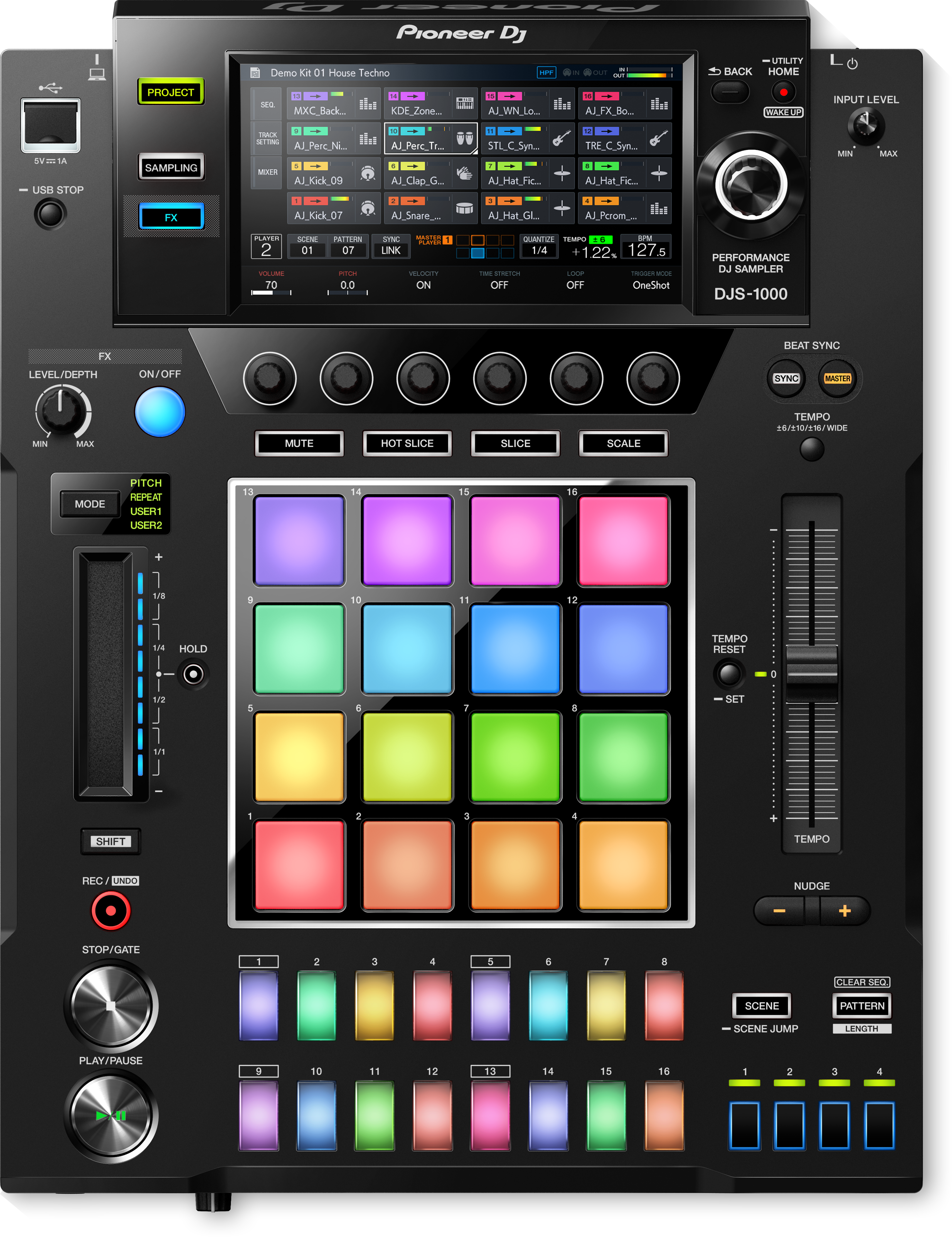 Sampler para DJ Pioneer DJ DJS-1000